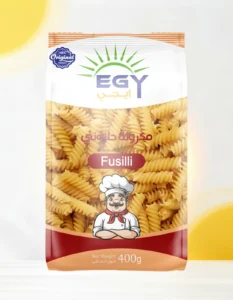 EGY FUSILLI MACARONI 400 GM – مكرونة إيجي حلزونه 400 جرام