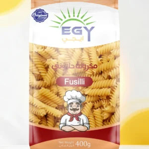 EGY FUSILLI MACARONI 400 GM - مكرونة إيجي حلزونه 400 جرام